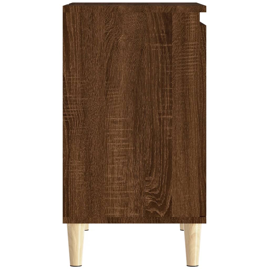 Waschbeckenunterschrank Braun Eichen-Optik 58x33x60 cm - Pazzar.ch