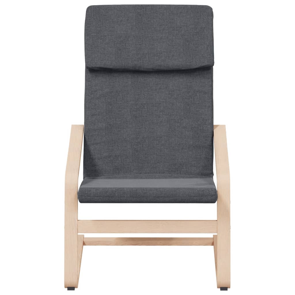 Relaxsessel Dunkelgrau Stoff - Pazzar.ch