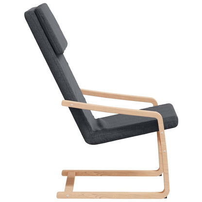 Relaxsessel Dunkelgrau Stoff - Pazzar.ch