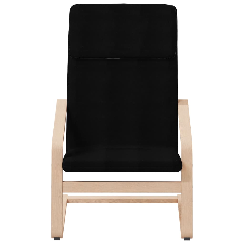 Relaxsessel Schwarz Stoff