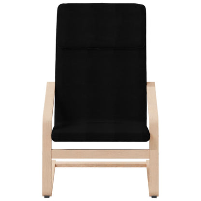 Relaxsessel Schwarz Stoff - Pazzar.ch