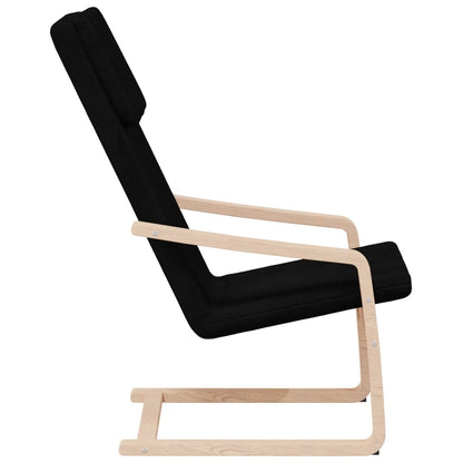 Relaxsessel Schwarz Stoff - Pazzar.ch