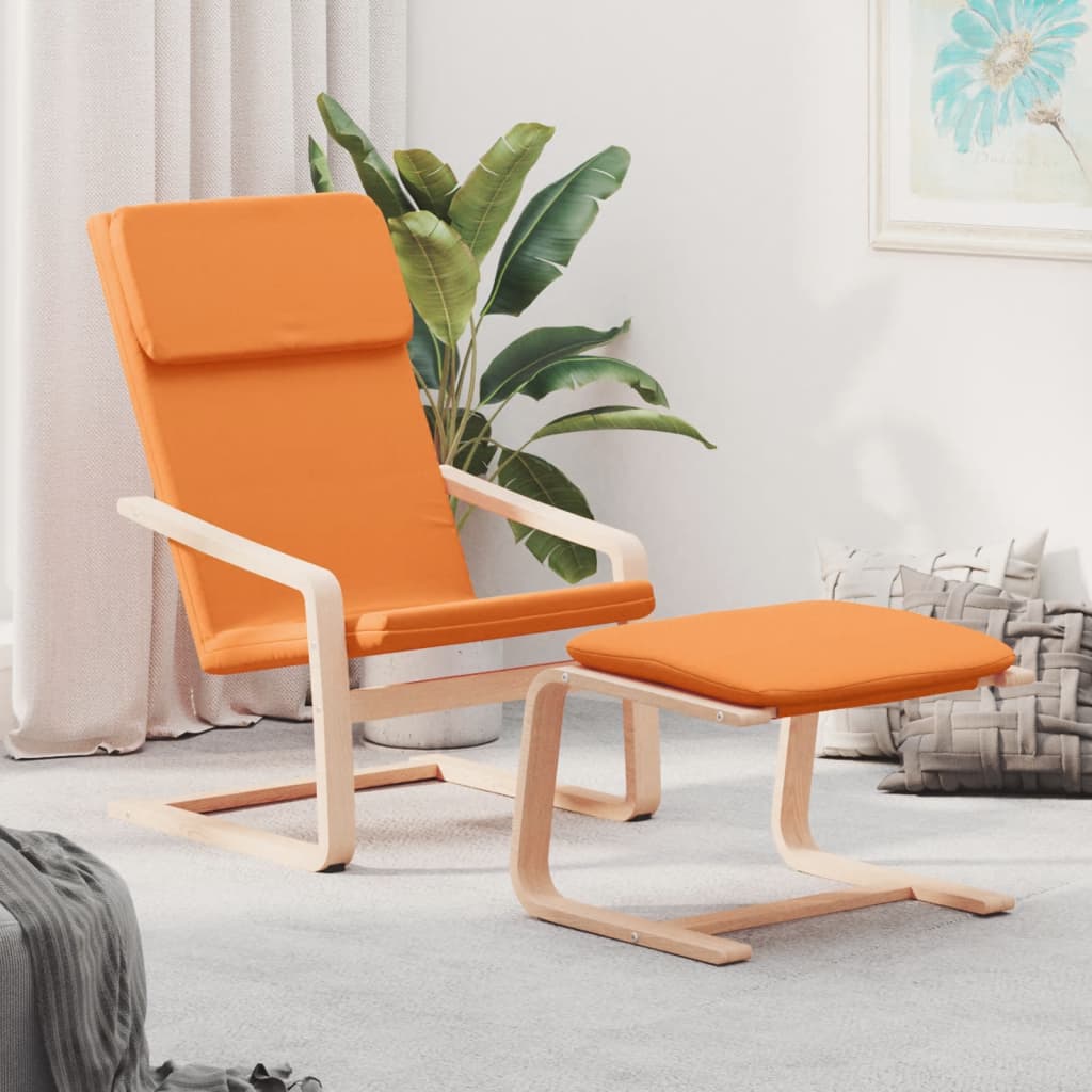 Relaxsessel Dunkelgelb Stoff - Pazzar.ch