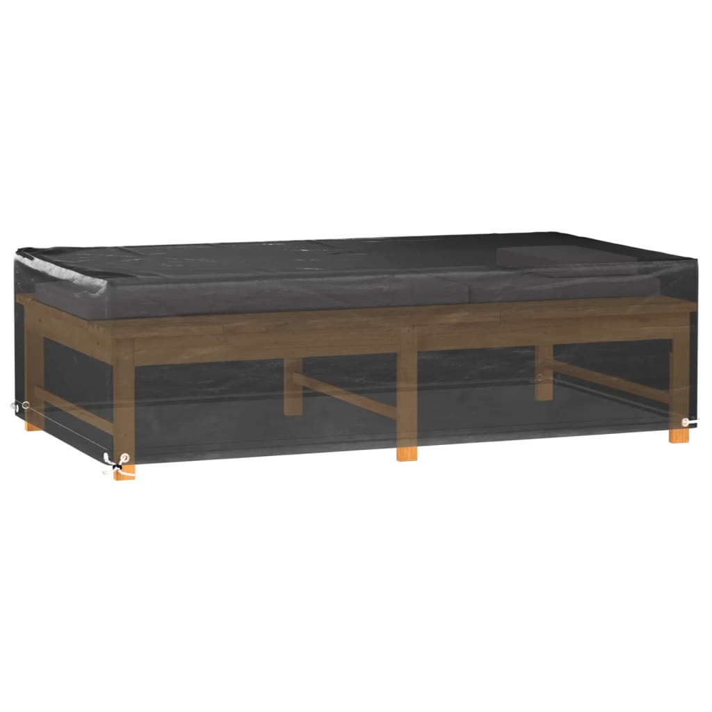 Gartenmöbel-Abdeckung 8 Ösen 125x70x35 cm Rechteckig - Pazzar.ch