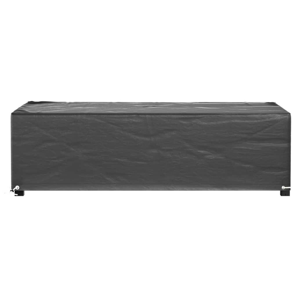 Gartenmöbel-Abdeckung 8 Ösen 125x70x35 cm Rechteckig