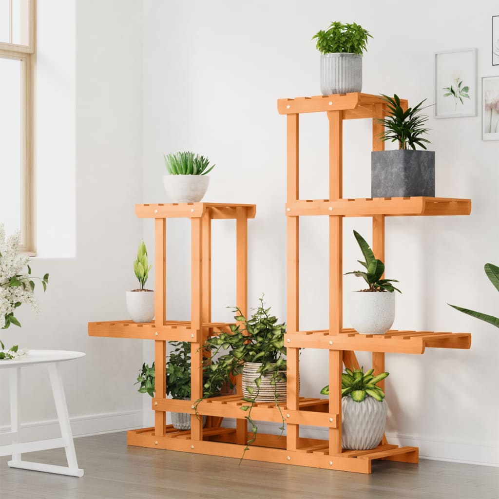 Blumenständer 95x25x96 cm Massivholz Tanne - Pazzar.ch