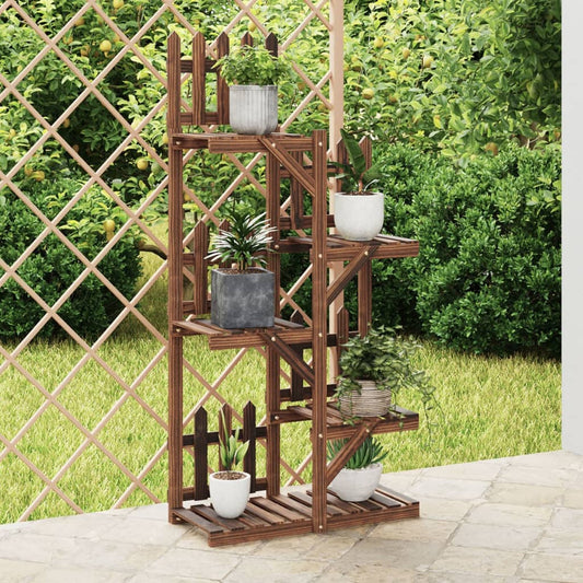 Blumenständer 60x25x130 cm Massivholz Tanne - Pazzar.ch