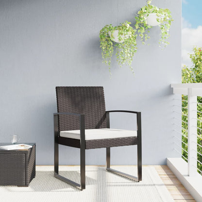 Garten-Esszimmerstühle 2 Stk. Braun PP-Rattan - Pazzar.ch