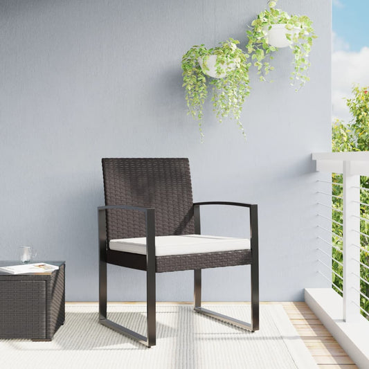 Garten-Esszimmerstühle 2 Stk. Braun PP-Rattan - Pazzar.ch