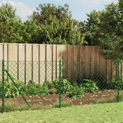 Maschendrahtzaun Grün 1x10 m - Pazzar.ch