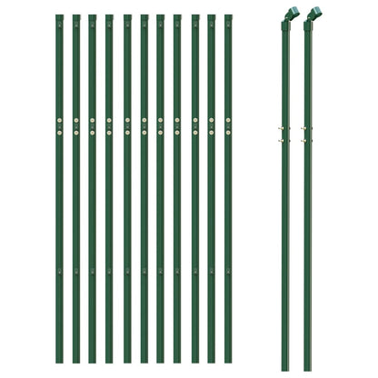 Maschendrahtzaun Grün 1x25 m - Pazzar.ch