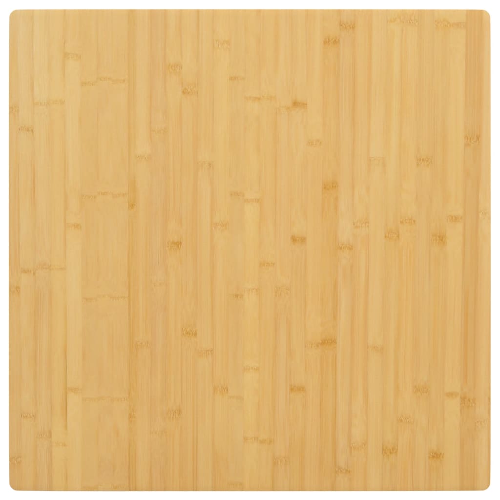 Tischplatte 90x90x4 cm Bambus - Pazzar.ch