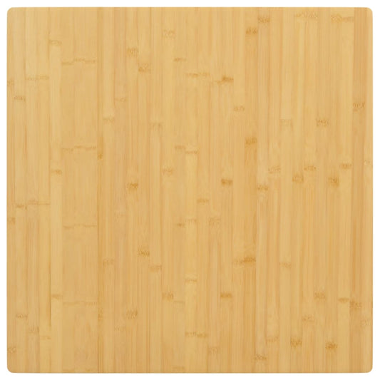 Tischplatte 90x90x4 cm Bambus - Pazzar.ch