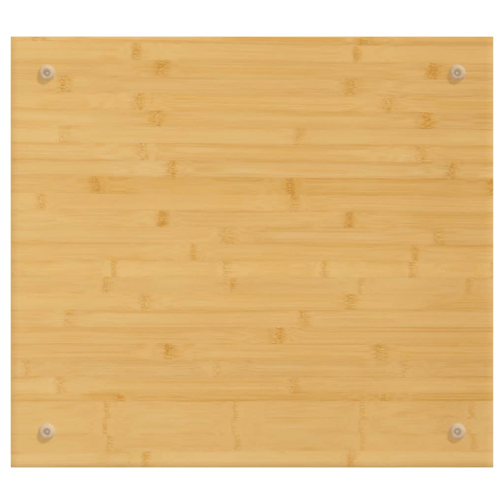 Herdabdeckplatte 50x56x1,5 cm Bambus