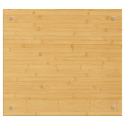 Herdabdeckplatte 50x56x1,5 cm Bambus - Pazzar.ch