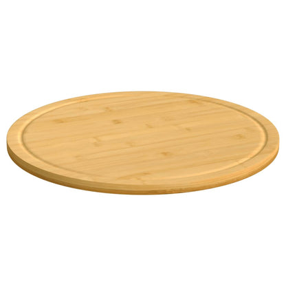 Schneidebretter 6 Stk. Ø40x1,5 cm Bambus - Pazzar.ch