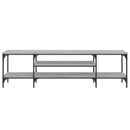 TV-Schrank Grau Sonoma 161x35x45 cm Holzwerkstoff & Eisen - Pazzar.ch