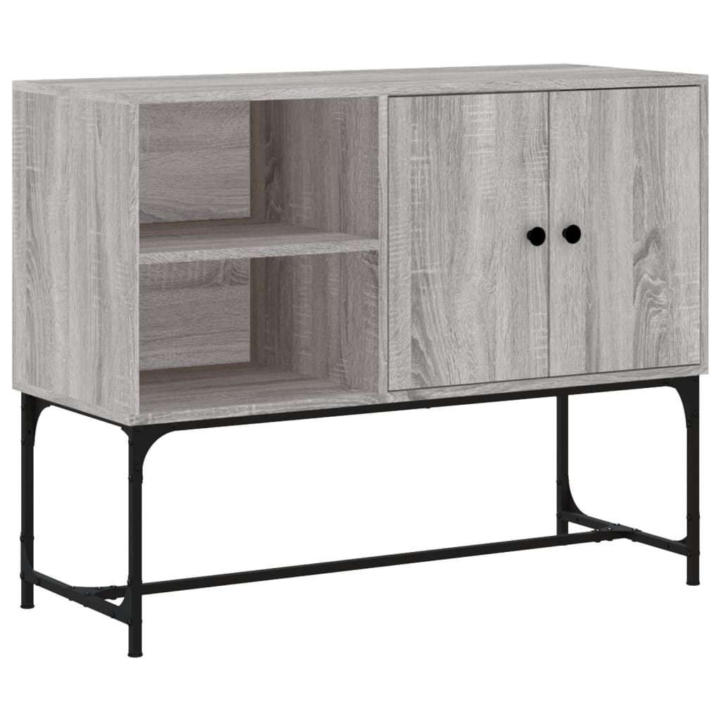 Sideboard Grau Sonoma 100x40x79,5 cm Holzwerkstoff - Pazzar.ch