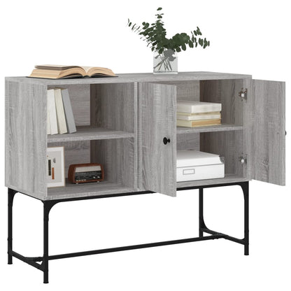 Sideboard Grau Sonoma 100x40x79,5 cm Holzwerkstoff - Pazzar.ch