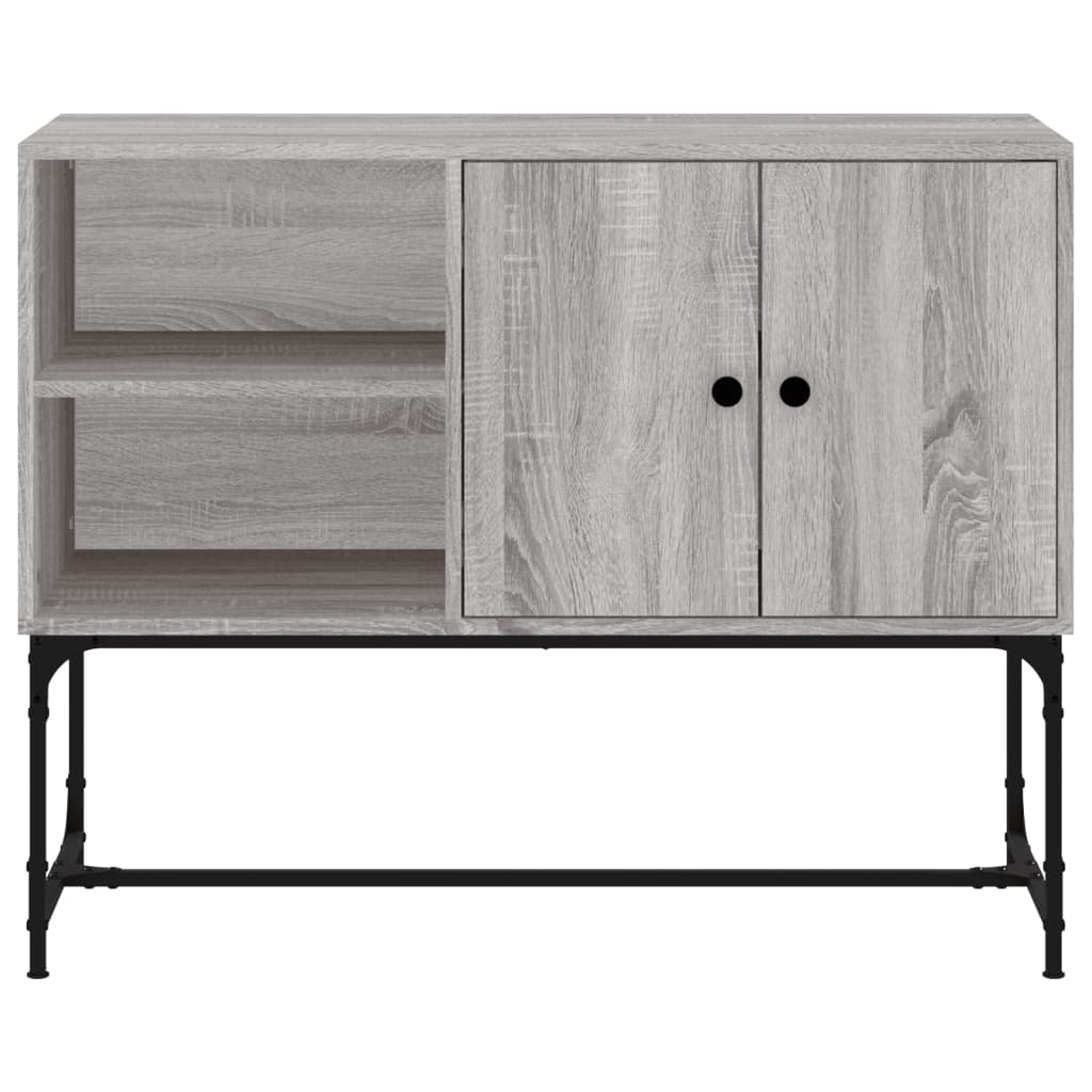 Sideboard Grau Sonoma 100x40x79,5 cm Holzwerkstoff - Pazzar.ch