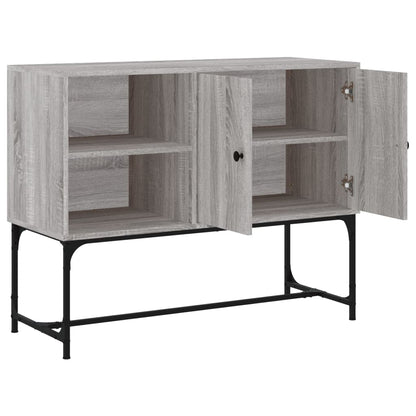 Sideboard Grau Sonoma 100x40x79,5 cm Holzwerkstoff - Pazzar.ch