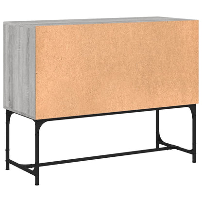 Sideboard Grau Sonoma 100x40x79,5 cm Holzwerkstoff - Pazzar.ch