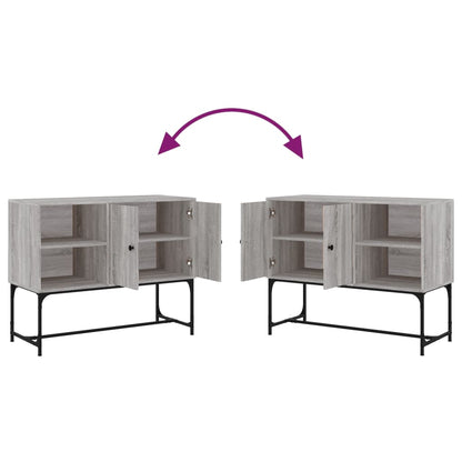Sideboard Grau Sonoma 100x40x79,5 cm Holzwerkstoff - Pazzar.ch