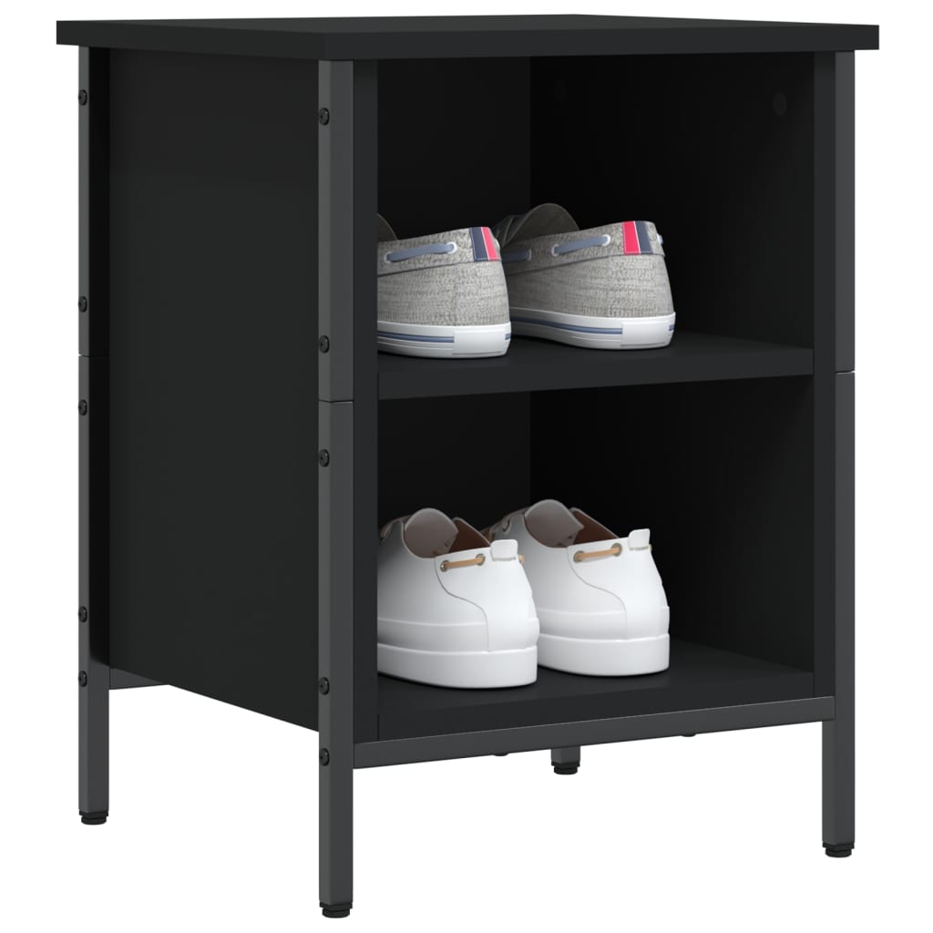 Schuhregal Schwarz 38x35x50 cm Holzwerkstoff - Pazzar.ch