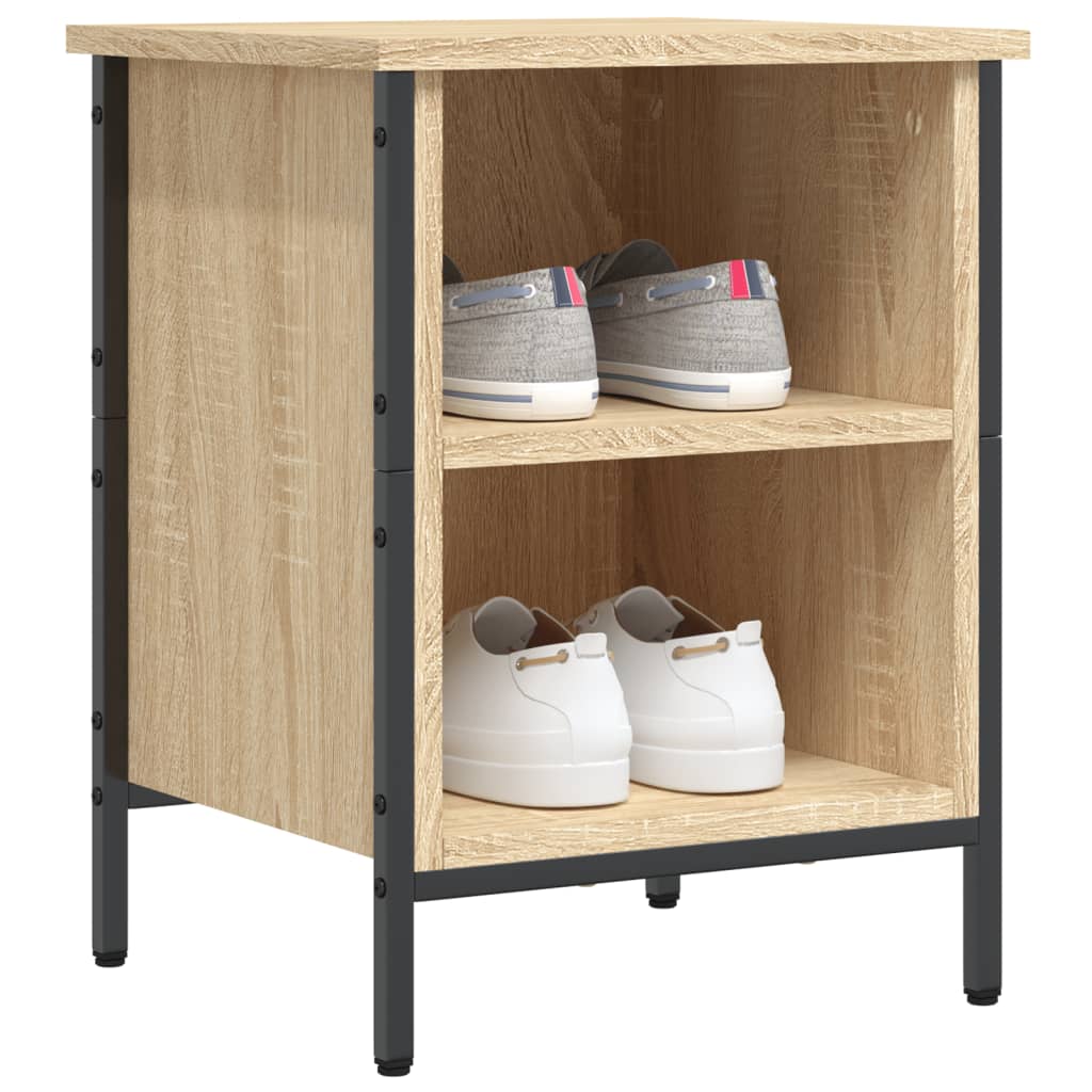 Schuhregal Sonoma-Eiche 38x35x50 cm Holzwerkstoff - Pazzar.ch