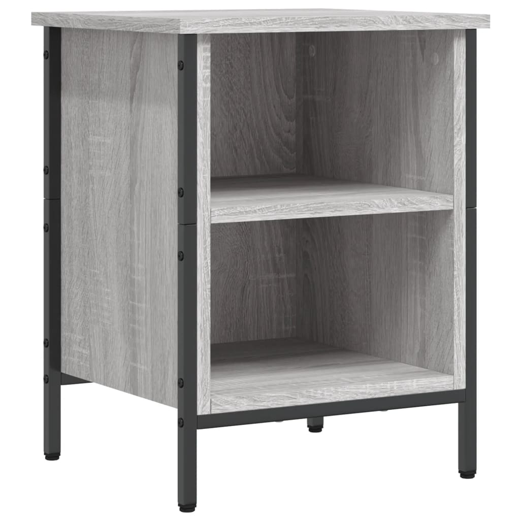 Schuhregal Grau Sonoma 38x35x50 cm Holzwerkstoff - Pazzar.ch