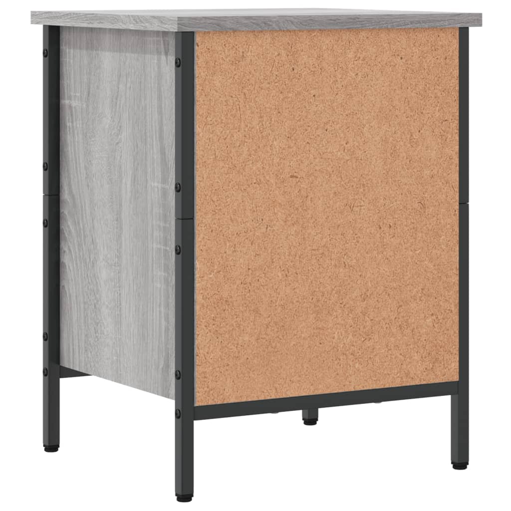 Schuhregal Grau Sonoma 38x35x50 cm Holzwerkstoff - Pazzar.ch