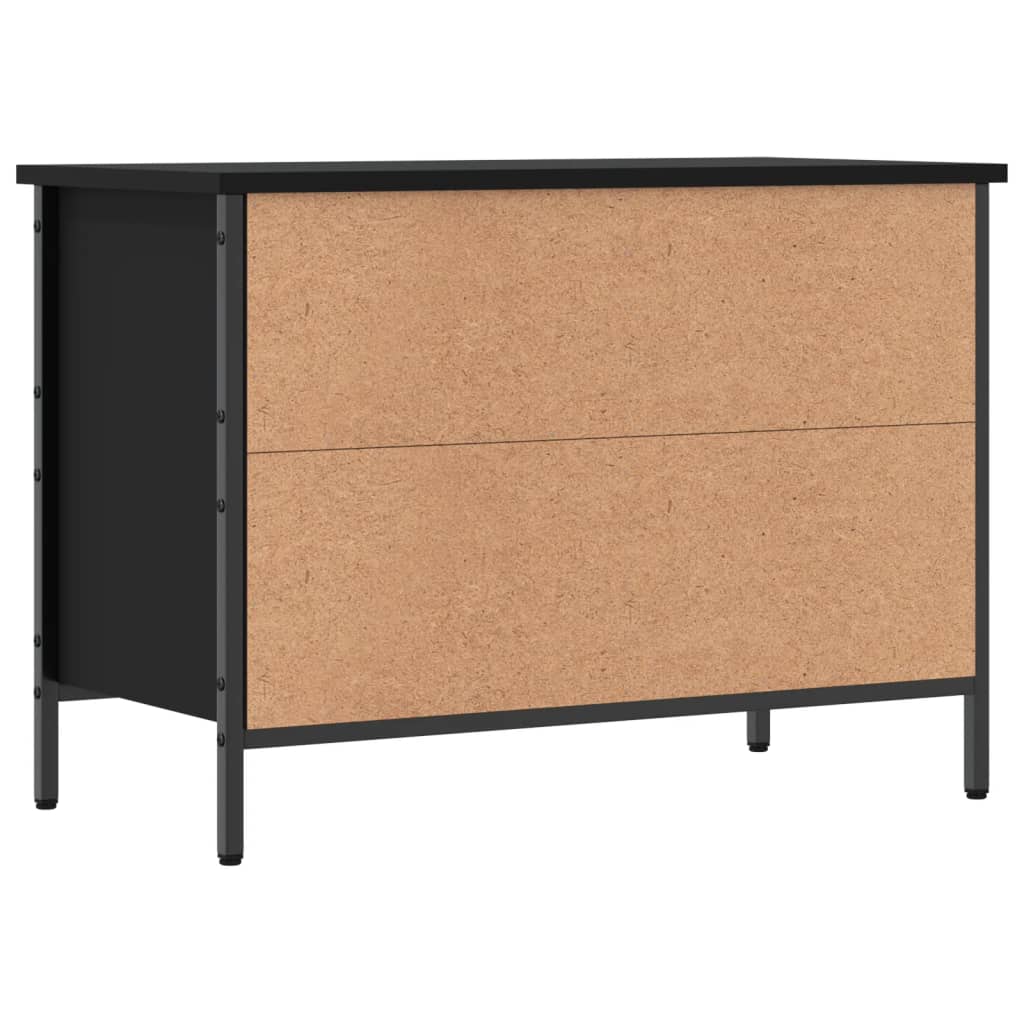 Schuhregal Schwarz 69x35x50 cm Holzwerkstoff - Pazzar.ch