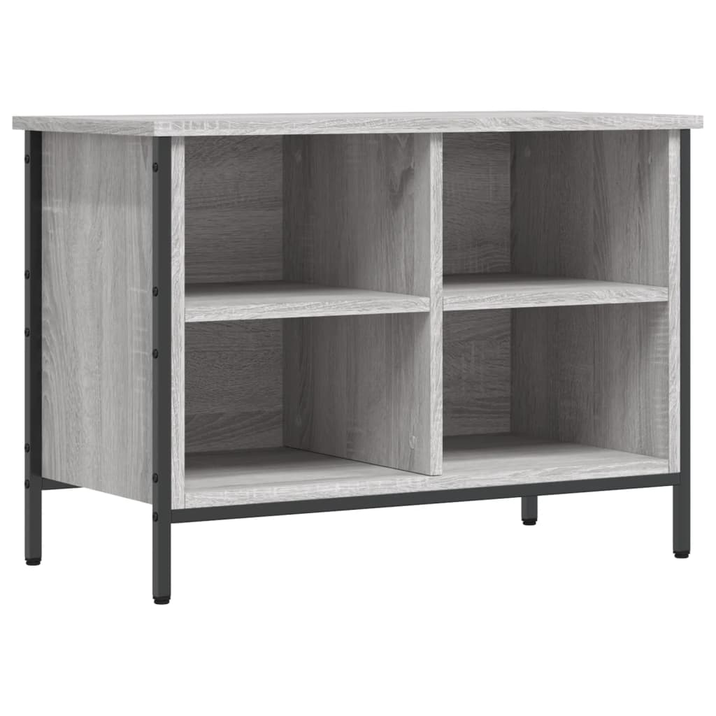 Schuhregal Grau Sonoma 69x35x50 cm Holzwerkstoff - Pazzar.ch