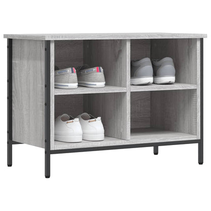 Schuhregal Grau Sonoma 69x35x50 cm Holzwerkstoff - Pazzar.ch