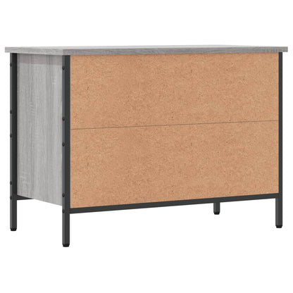 Schuhregal Grau Sonoma 69x35x50 cm Holzwerkstoff - Pazzar.ch
