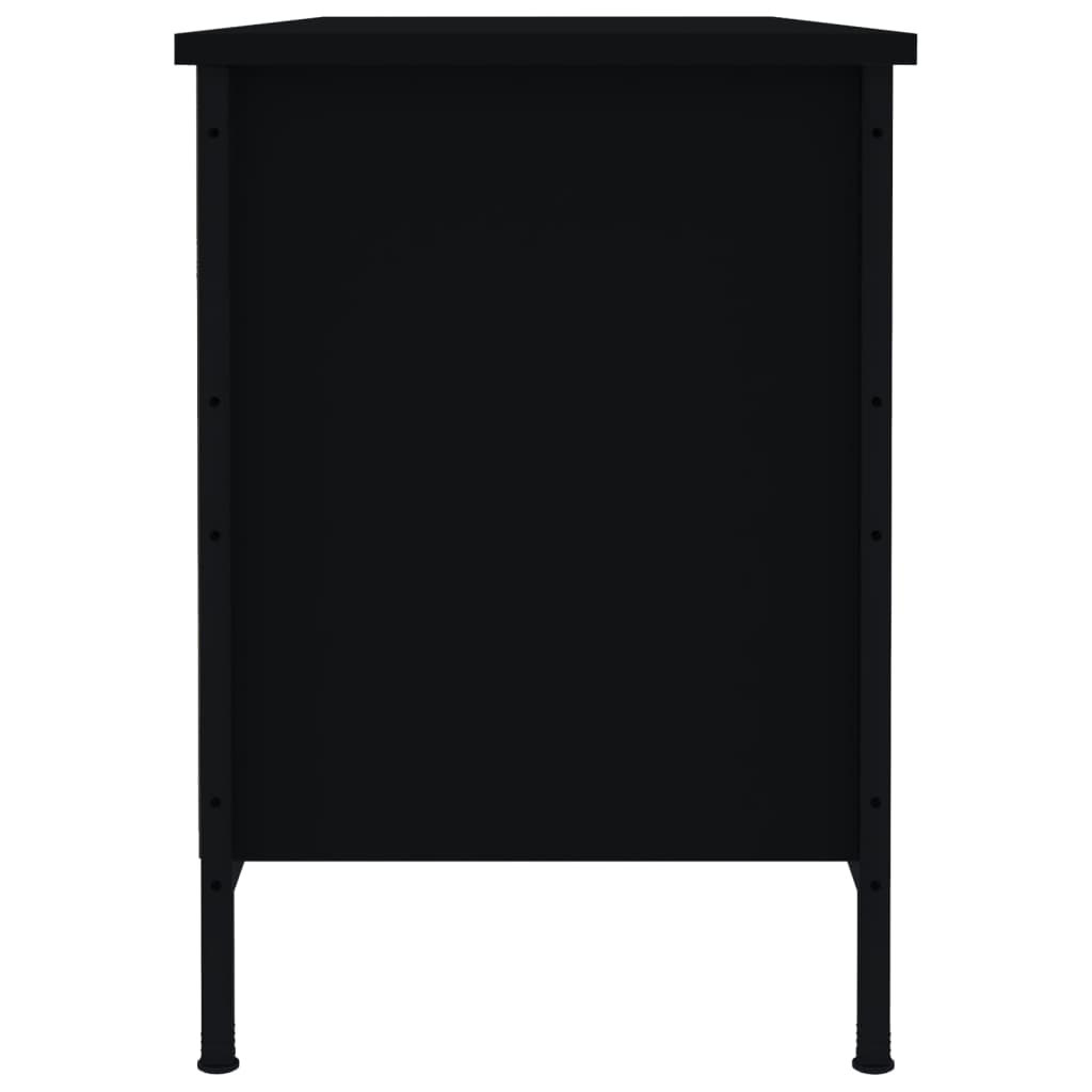 Schuhregal Schwarz 100x35x50 cm Holzwerkstoff - Pazzar.ch