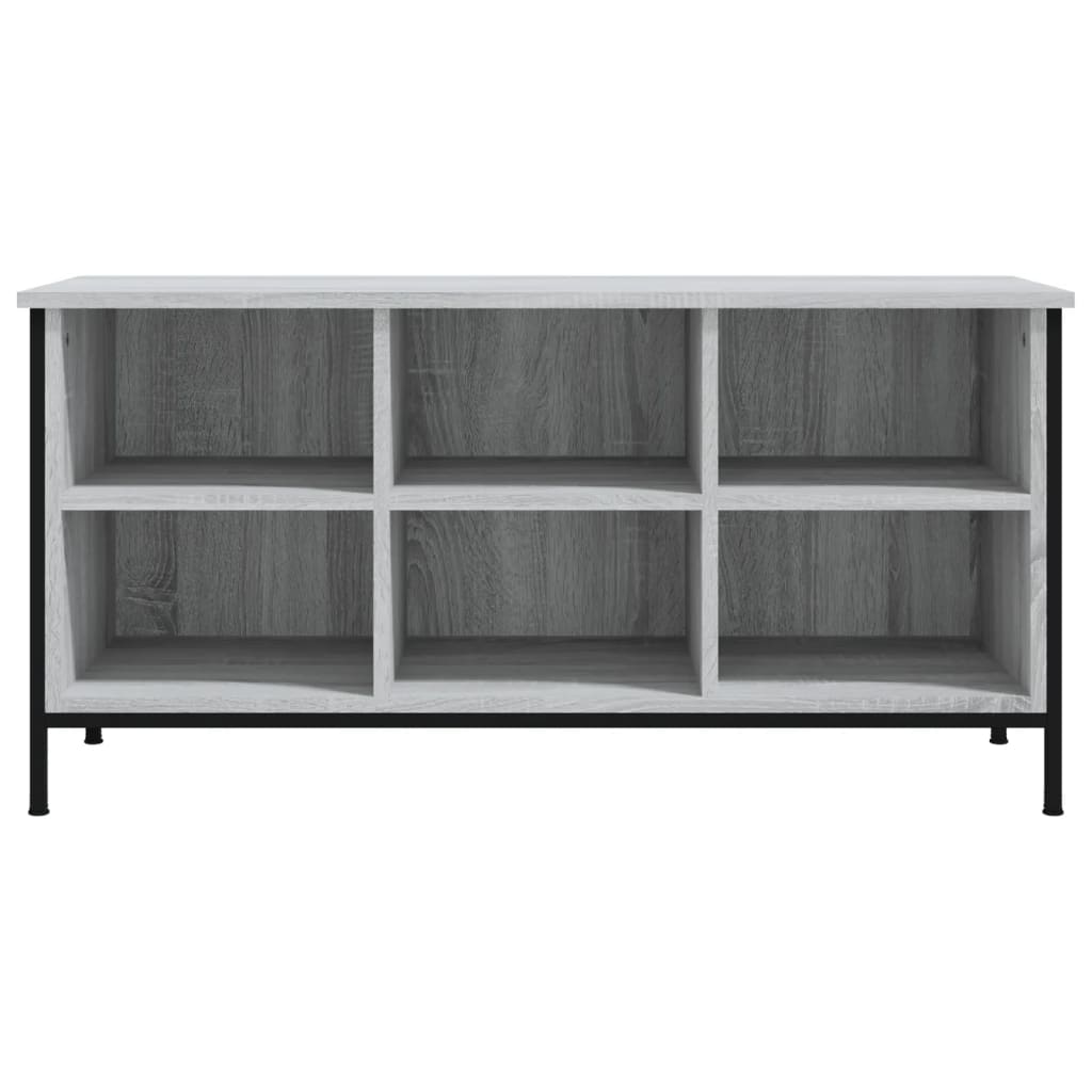 Schuhregal Grau Sonoma 100x35x50 cm Holzwerkstoff - Pazzar.ch