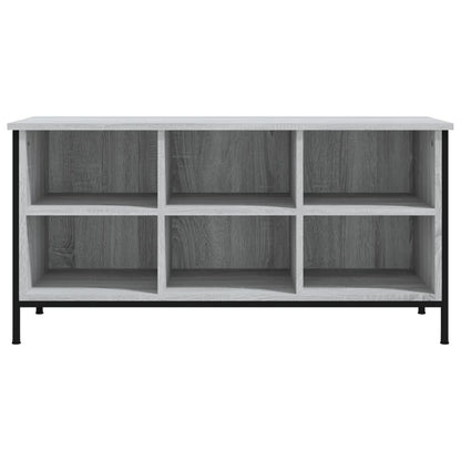 Schuhregal Grau Sonoma 100x35x50 cm Holzwerkstoff - Pazzar.ch