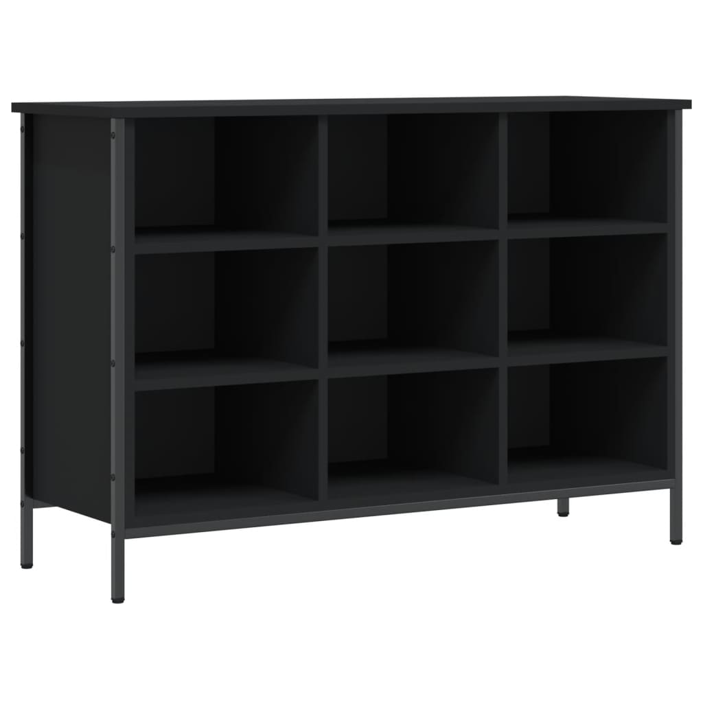 Schuhregal Schwarz 100x35x70 cm Holzwerkstoff - Pazzar.ch