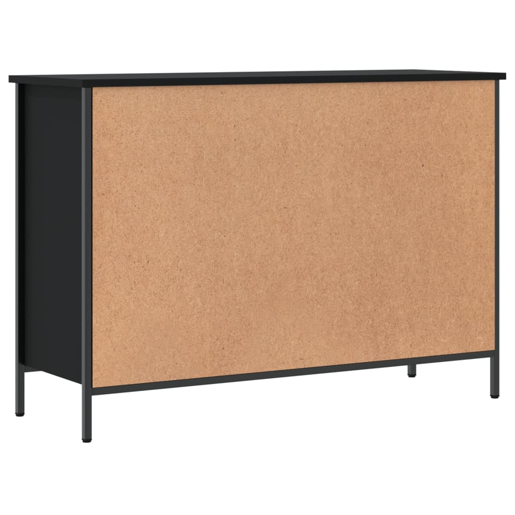 Schuhregal Schwarz 100x35x70 cm Holzwerkstoff - Pazzar.ch