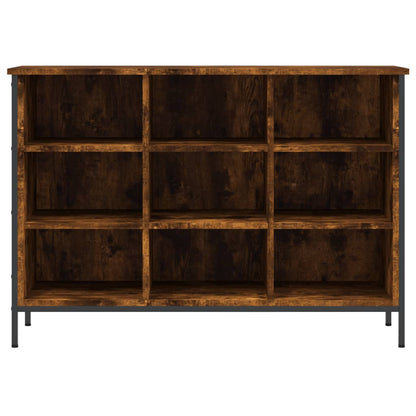 Schuhregal Räuchereiche 100x35x70 cm Holzwerkstoff - Pazzar.ch