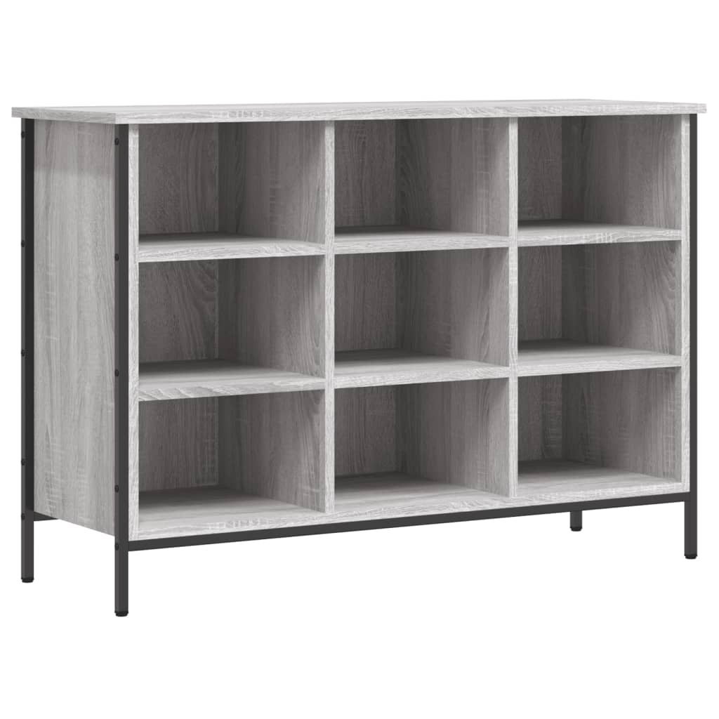 Schuhregal Grau Sonoma 100x35x70 cm Holzwerkstoff - Pazzar.ch
