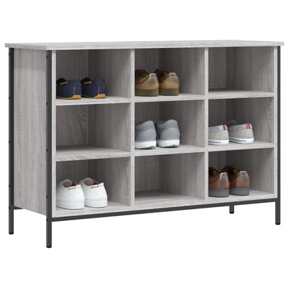 Schuhregal Grau Sonoma 100x35x70 cm Holzwerkstoff - Pazzar.ch