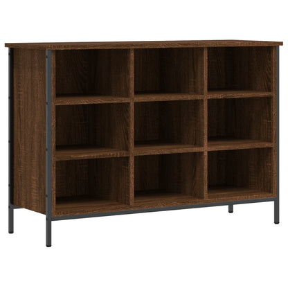 Schuhregal Braun Eichen-Optik 100x35x70 cm Holzwerkstoff - Pazzar.ch
