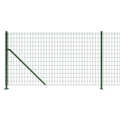 Maschendrahtzaun mit Bodenflansch Grün 1x10 m - Pazzar.ch