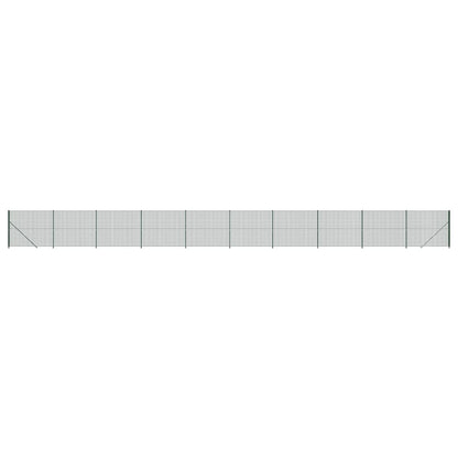 Maschendrahtzaun mit Bodenflansch Grün 1,6x25 m - Pazzar.ch