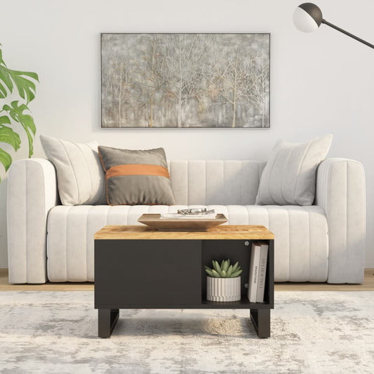 Couchtisch 60x50x35 cm Massivholz Mango - Pazzar.ch