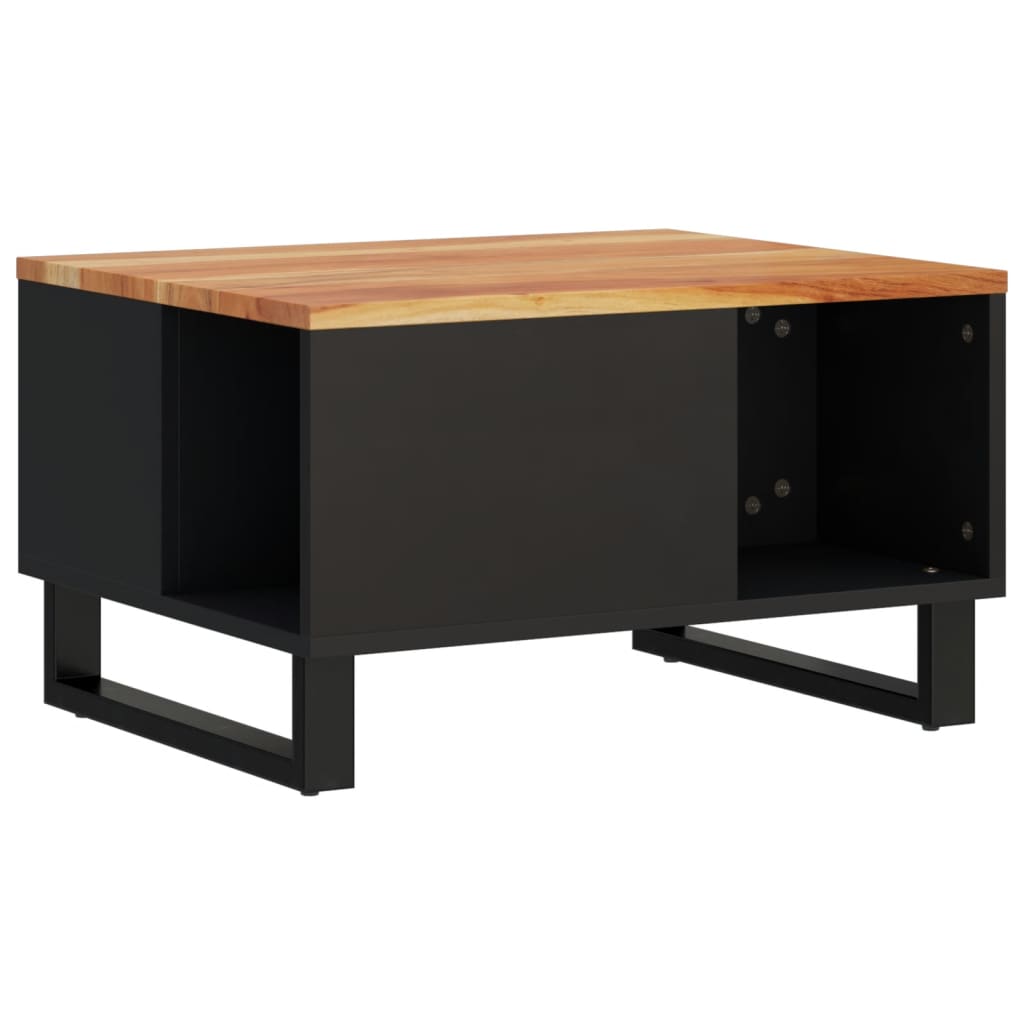 Couchtisch 60x50x35 cm Massivholz Akazie - Pazzar.ch