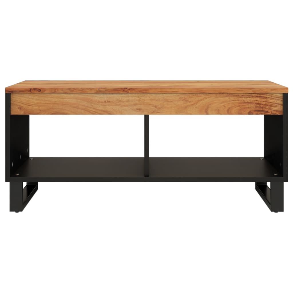 Couchtisch 90x50x40 cm Massivholz Akazie - Pazzar.ch
