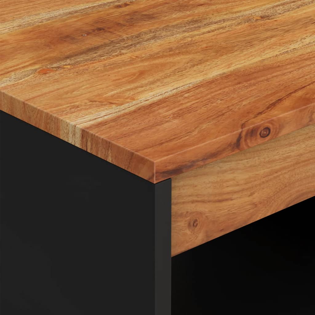 Couchtisch 90x50x40 cm Massivholz Akazie - Pazzar.ch